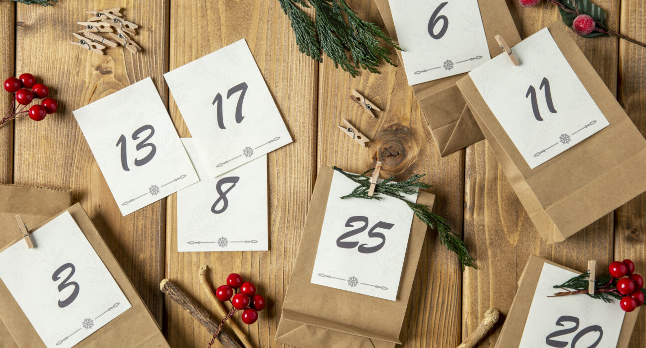 Calendar for Unique Countdown to Christmas
