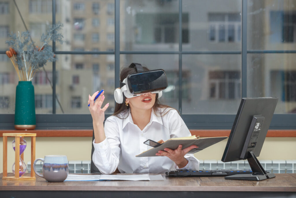 Impact of Virtual Reality on Remote Work Environments