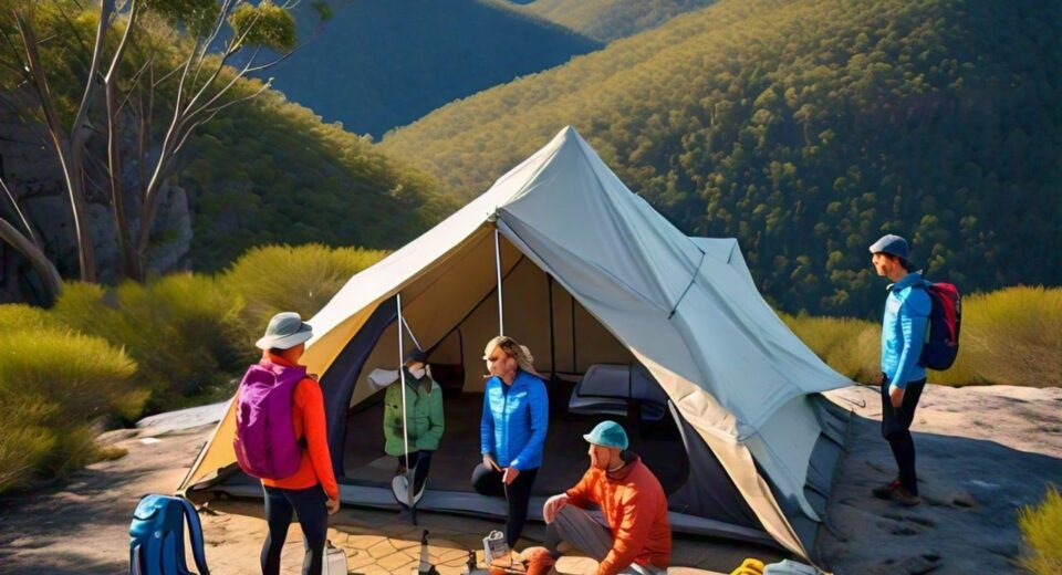 best hiking and camping spots in Austrailia